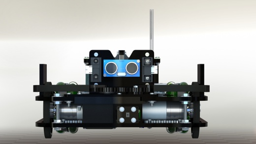 Marvin万向轮机器人车(Arduino系统)结构缩略图